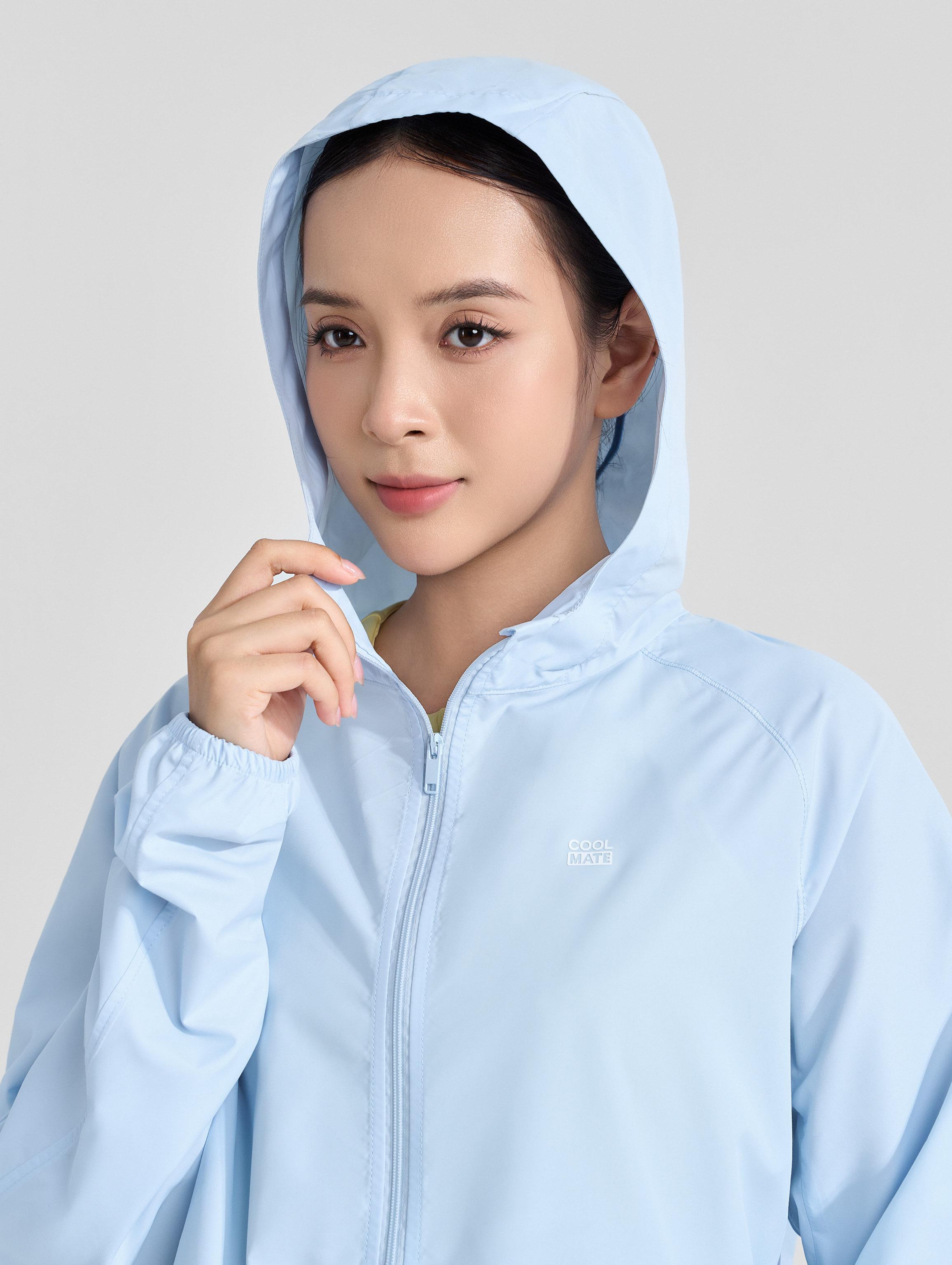 Áo khoác nữ Regular QuickDry Sun Protection chống UV UPF50 - Mặt sau