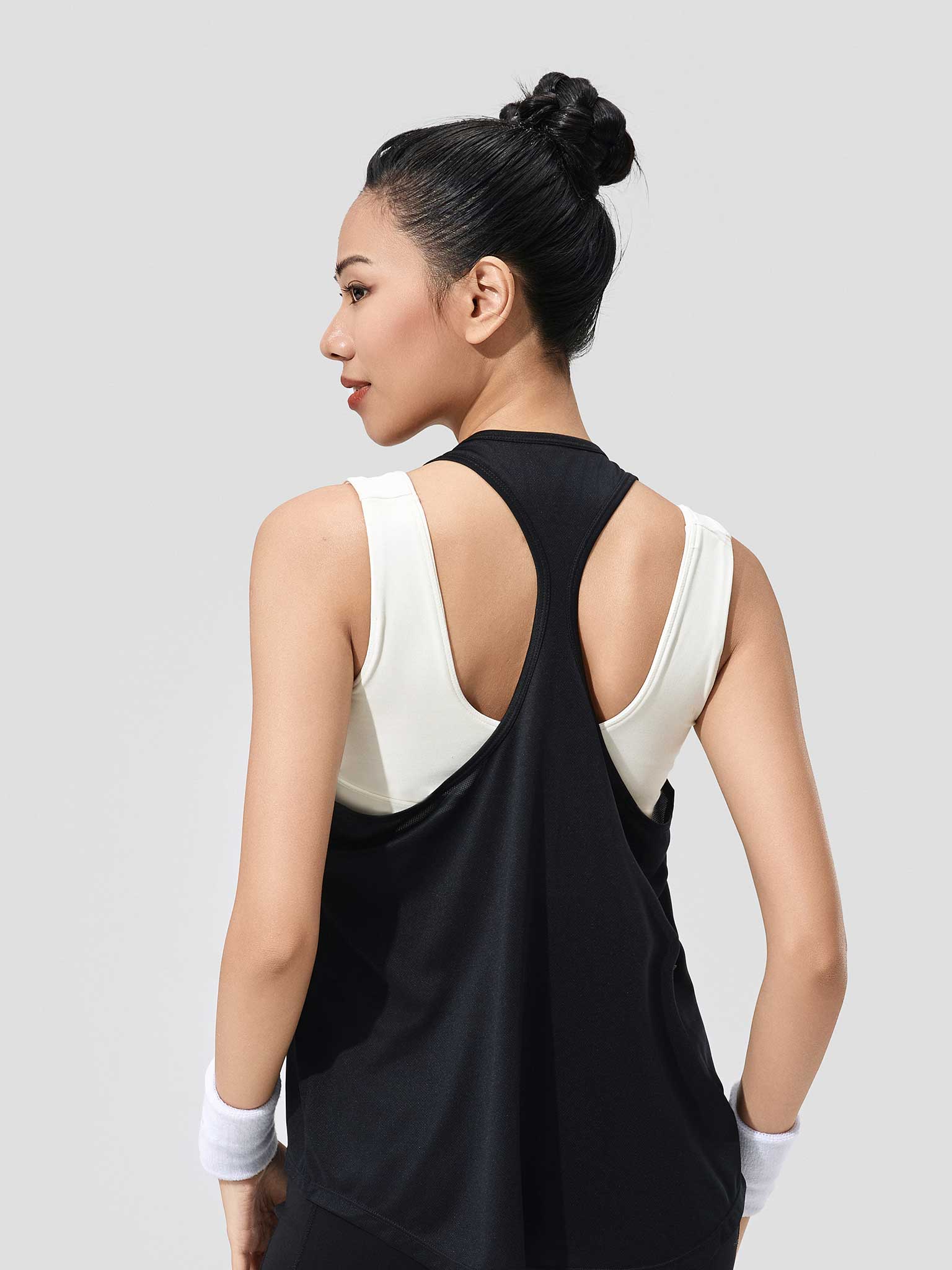 Áo Singlet nữ chạy bộ Core Tank - Mặt sau