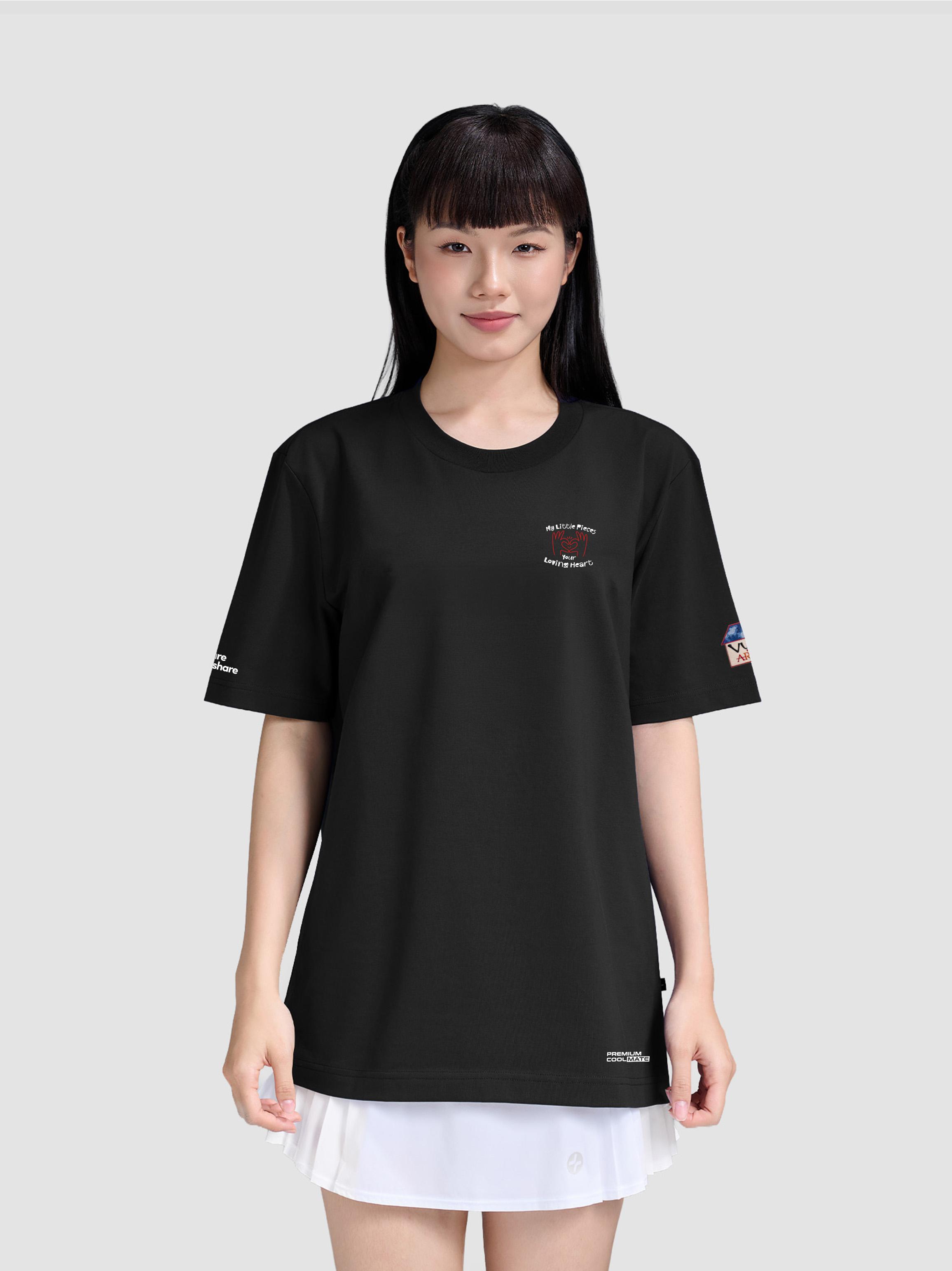 Áo thun Cotton Care & Share VỤN Art My Little Pieces, Your Loving Heart - 8