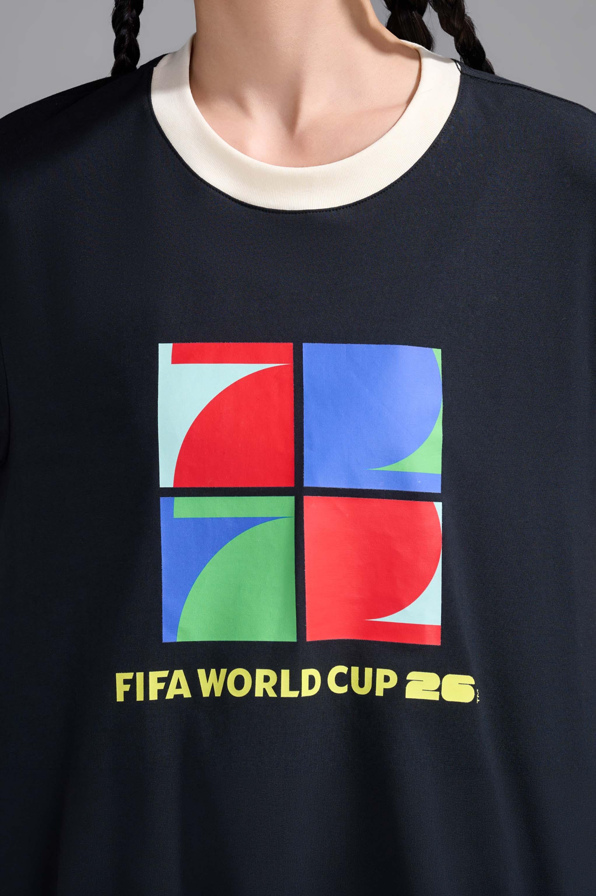 Áo Tshirt Cotton Compact Colored Rib World Cup Mosaic 26 - Mặt sau